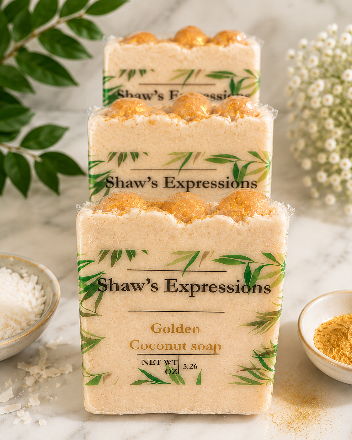 Golden Coconut soap